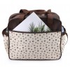 Dark Brown Unisex Messenger Diaper Bag