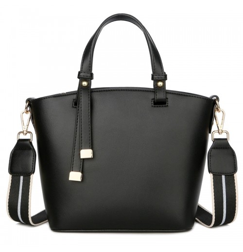 Large Leather Tote With Zipper