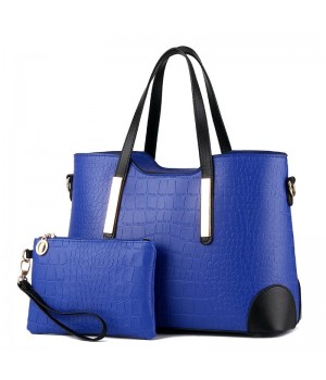 Croc Leather Tote