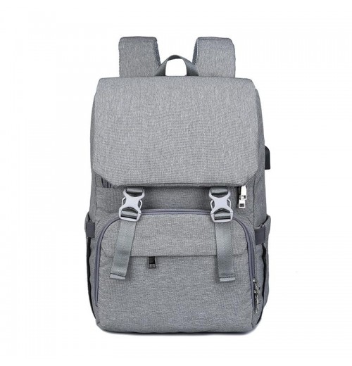 Diaper Bag Backpack With Attached Changing Pad