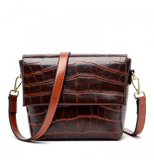 Croco Crossbody Bag