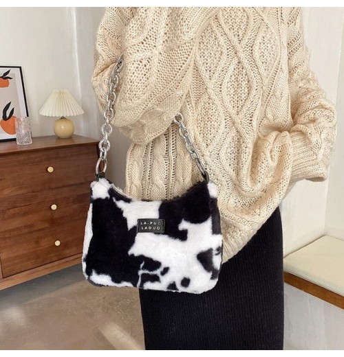 Leopard Print Crossbody Purse