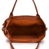 15 inch Brown Leather Tote