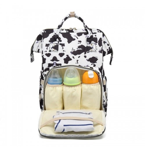 Cow Print Diaper Bag