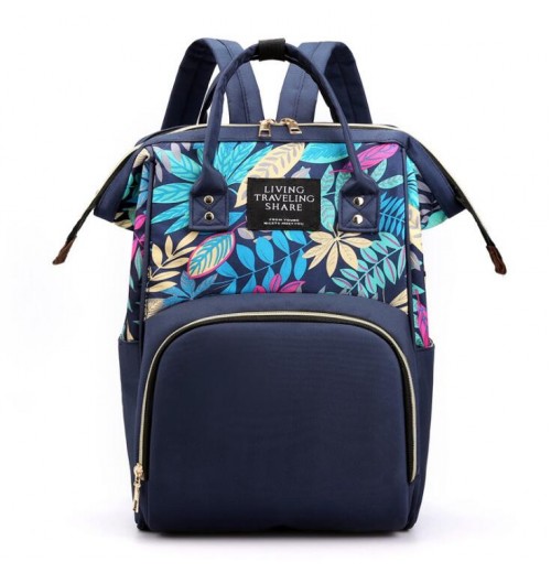 Flower Diaper Bag Backpack