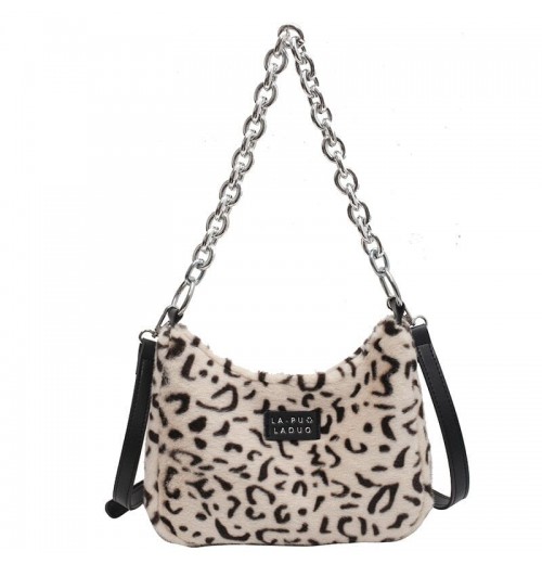 Leopard Print Crossbody Purse