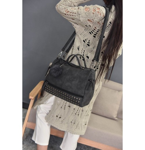 Zip Top Crossbody Tote