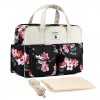 Floral Diaper Bag Tote