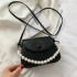 Pearl Beaded Crossbody Bag