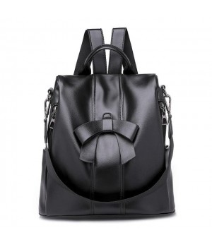 Leather Anti Theft Backpack Purse